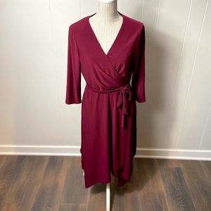 Adrianna Pappell Wrap Dress